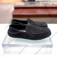 UGG經(jīng)典男士單鞋舒適一腳蹬商務(wù)開車鞋休閑圓頭豆豆鞋低幫1108189 黑色_BLK 40 (內(nèi)長250)