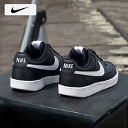 耐克（NIKE）男鞋 25秋季新款運(yùn)動(dòng)鞋緩震小白鞋休閑鞋透氣低幫耐磨滑板鞋子男 【簡(jiǎn)版空軍】001-黑武士/曬圖退10 41 （內(nèi)長(zhǎng)260mm左右）