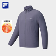 斐樂（FILA）情侶款雙面穿外套2025新款健身運動寬松立領(lǐng)上衣 魅力紫-PU L 175/96A