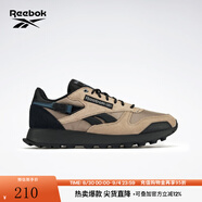 Reebok銳步官方男女款CLASSIC LEATHER黑武士美拉德休閑復(fù)古跑鞋 100025108 36.5 (23.6cm),US:5.5