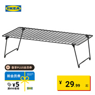 宜家（IKEA）GREJIG格雷伊格鞋架進(jìn)門(mén)口家用小鞋架落地鞋架現代 黑色鞋架