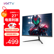 KKTV27英寸顯示器  高清 FastIPS快速液晶 180Hz高刷 1MS 游戲電競外接筆記本PS5電腦屏幕 KW27FIX