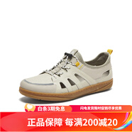 暇步士（Hush Puppies）2024夏新款孔時尚沙灘男休閑涼鞋W1D49BK4 灰色 39