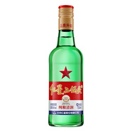 紅星二鍋頭 綠瓶大二 清香型白酒純糧酒 紅星升級甜潤二鍋頭 中秋禮品 56度 750mL 1瓶 綠瓶大二 單瓶裝