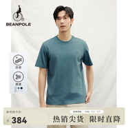 beanpole【新品】濱波 2025早春男士休閑基礎(chǔ)款涼感圓領(lǐng)短袖T恤 深灰色 L 180/96A