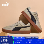 彪馬（PUMA）經典復古透氣小白鞋男女百搭休閑板鞋運動鞋CAVEN 380810 大理石灰-黑色-樹膠色-21 41
