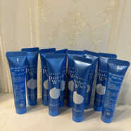 SENKA拍10支包郵 珊珂綿潤泡沫潔面乳15g洗面奶 保濕/膠原小樣旅行出差 15g 10支藍色（臨期26.2）