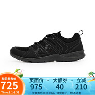 愛步（ECCO）/春夏運(yùn)動(dòng)鞋男網(wǎng)面透氣跑步鞋休閑鞋 825774 51052-黑色 39