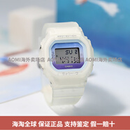 卡西歐手表女BABYG數顯小方塊高中生防水腕表BLX565560BGD560圖 BGD-560WL-7透明白