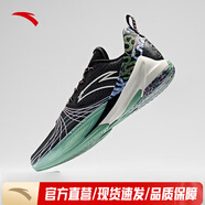 安踏（ANTA）速決6籃球鞋丨全掌氮科技籃球鞋穩定支撐防滑耐磨運動(dòng)鞋 城堡灰/基礎黑-2 44