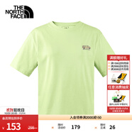 北面（The North Face）短袖T恤 88GP綠色女款 XL