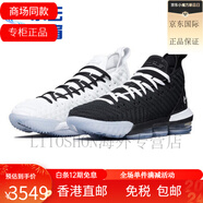 NIKE耐克LeBron LBJ詹姆斯16黑白鴛鴦男子實(shí)戰籃球鞋BQ5970-100-101 BQ5970-101 44