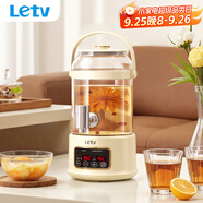 樂視（Letv）養(yǎng)生壺 養(yǎng)生桶花茶桶 水龍頭燒水壺煮茶器煮茶壺 玻璃花茶壺電熱水壺 3L大容量玻璃養(yǎng)生壺帶水龍頭