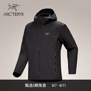 ARC'TERYX始祖鳥 GAMMA LIGHTWEIGHT HOODY 防風(fēng) 男子 軟殼夾克 Black/黑色 L