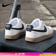 耐克（NIKE）男鞋板鞋 2025新款夏季時(shí)尚運動(dòng)鞋舒適耐磨低幫運動(dòng)休閑鞋滑板鞋 COURT VISION/白棕 熱銷(xiāo)主推 43