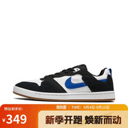 耐克NIKE男女通款板鞋緩震SB ALLEYOOP運動(dòng)鞋CJ0882-104白黑42