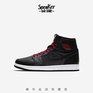 耐克 Air Jordan 1 AJ1 黑紅絲綢 男女籃球鞋 555088-060 43