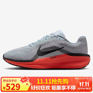 耐克NIKE男子跑步鞋減震 WINFLO 11 運(yùn)動鞋F(xiàn)J9509-008灰紅黑42.5
