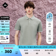 金林德伯格（J.Lindeberg）商場(chǎng)同款GOLF夏季新款情侶翻領(lǐng)T恤短袖商務(wù)POLO衫男女52413Z031 RD1石灰色2.0 XL