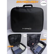 詠幻大甩賣(mài)各種專(zhuān)柜，大品牌，超級流行禮品，小雜貨，防水，便攜，整 黑色MAC雙層大號旅行包