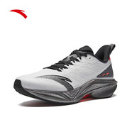 安踏（ANTA）馬赫冬季版丨男跑鞋競訓跑步鞋男鞋2025新款 紙莎白/泳池藍-4 39 (男6.5)