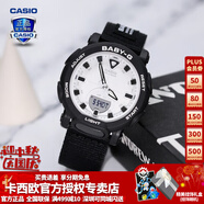 卡西歐（CASIO）【送禮物】女手表BABYG多彩夏日BGA-320海洋系運(yùn)動(dòng)學(xué)生電子表 BGA-310C-1APR甜酷黑巧克力