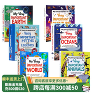 DK少兒科普百科 恐龍百科 海洋百科 人體百科 動物百科 運動百科 英文原版 My Encyclopedia of Very Important Things DK Children 全彩 插畫 DK