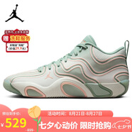 Jordan男子籃球鞋喬丹 塔圖姆3代 TATUM 3實(shí)戰運動(dòng)鞋FZ6601-002米綠42