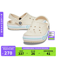 crocs卡駱馳貝雅卡駱班洞洞鞋|205089 冬日白/彩色-1LI 36/37(220mm)