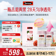 Swisse斯維詩抗糖抗氧雙抗丸禮盒 蝦青素硫辛酸VC祛黃 60粒*2瓶七夕禮物