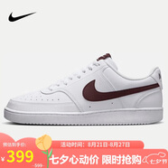 耐克（NIKE）男子減震休閑鞋COURT VISION運動(dòng)鞋秋冬DH2987-113 紅白 44 