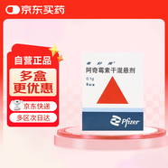 5盒裝【原研藥】希舒美 阿奇霉素干混懸劑 0.1g*6袋/盒
