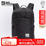 Jack Wolfskin狼爪背包男款女款秋冬戶外旅行便攜收納雙肩包A62529 6000黑色