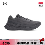 安德瑪（UNDERARMOUR）Halo Runner男子緩震運動(dòng)跑步鞋跑鞋6005287 灰色025 45.5