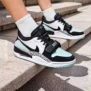 耐克（NIKE）男鞋 2025秋季新款透氣運(yùn)動(dòng)鞋透氣緩震時(shí)尚AIRJORDAN休閑籃球鞋 白/黑/礦物色/狼灰 44