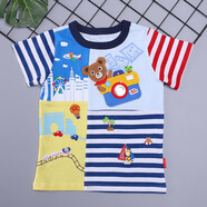 MIKI MILLI日系日韓男童短袖T恤夏季卡通童裝批發(fā) 相機T現貨 90 cm