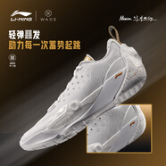 李寧（LI-NING）籃球鞋韋德全城13低幫男鞋全城透氣清涼男士運(yùn)動(dòng)鞋ABAV017 標(biāo)準(zhǔn)白 42