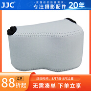 JJC 相機內膽包 收納保護套 適用于索尼A6600 A6100 A6000 A5100 A6300 A6400 ZV-E10 RX1RII微單配件 OC-S1GR小號 灰色