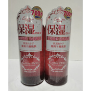 伊詩(shī)露（esthe dew）化妝水蘆薈櫻桃高保濕爽膚水嫩白補(bǔ)水500ml無(wú)酒精 干性及混合偏干膚質(zhì) 紅色