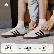 adidas T頭鞋 VL COURT復(fù)古板鞋德訓(xùn)鞋男女阿迪達(dá)斯輕運(yùn)動(dòng) 灰色/黑色/紅色   42