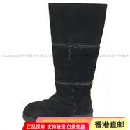 UGGClassic Ultra Tall 保暖 時(shí)尚拉鏈 雪地靴 女款 黑色 黑色 36