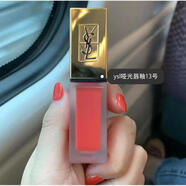 YSL圣羅蘭啞光唇釉3812天鵝絨216201211212221208206204 金蓋啞光唇釉13#橘色