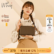 why女包時(shí)尚經(jīng)典小方包優(yōu)雅斜挎手機包百搭包包女包送媽媽送婆婆禮物 啡色