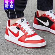 耐克（NIKE）休閑鞋男鞋2025夏季新款運動服小白鞋百搭低幫板鞋AQ1775-100 AQ1774-101白紅 42.5