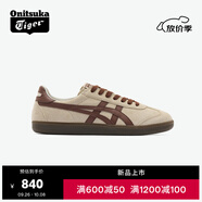 Onitsuka Tiger鬼塚虎TOKUTEN秋冬新款男女休閑時(shí)尚板鞋德訓(xùn)鞋 米白色/棕色 39