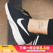 耐克（NIKE）tanjun 女子黑白經(jīng)典復(fù)古跑步鞋休閑運動鞋 TANJUN 奧利奧黑白812655-011 35.5碼/5
