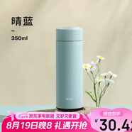 物生物（RELEA）迷你保溫杯304不銹鋼水杯男女泡茶杯學(xué)生兒童便攜飲用杯子