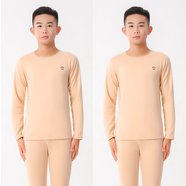 大嘴猴（paul frank）青少年保暖套裝初高中7A抗菌保暖內(nèi)衣 膚色+膚色(【男款兩套裝】) 170 少男【身高：158-168/110-125斤】