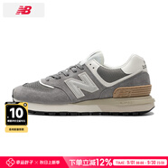 NEW BALANCE男鞋女鞋 秋季新款nb574運(yùn)動(dòng)鞋子緩震透氣跑步復(fù)古情侶休閑鞋淺灰色/U574LGGS-D36 (內(nèi)長(zhǎng)220mm)