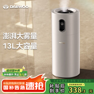 大宇（DAEWOO） 空氣凈化加濕器臥室一體機落地式上加水家用除菌嬰兒大容量大霧量辦公室客廳空調(diào)房增濕機 J17標(biāo)準(zhǔn)款